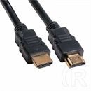 Blackbird HDMI összekötő kábel (HDMI dugó / HDMI dugó, 2K, 0,5 m, fekete)