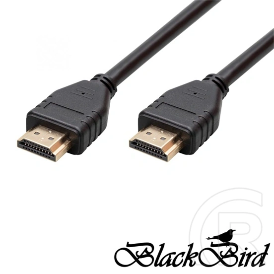 Blackbird HDMI összekötő kábel (HDMI dugó / HDMI dugó, 4K, 1,8 m)