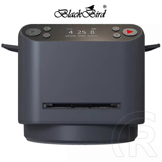 Blackbird Max 6 elektromos kártyakeverő és osztógép (fekete, 2 pakli, max. 12 játékos, 3 távolság, 360° forgás, pause go