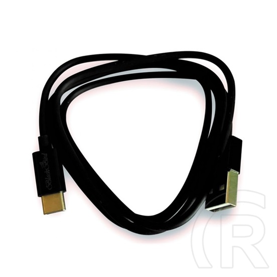 Blackbird USB adatkábel (C dugó / USB, 1 m, fekete)
