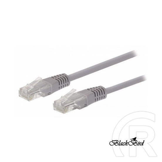 Blackbird UTP CAT5E patch kábel (UTP / UTP, 3 m, szürke)