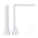Blackbird hajlítható olvasó lámpa DK-M130 (3W, 120 lm, 1800 mAh, USB-C töltés, érintős kapcsoló, 3 fokozat, natúr 3300-5