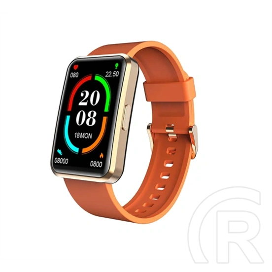Blackview R5 okosóra (1,57", 200x320, 24 sportmód, 24 órás pulzusmérés, IP68, 260 mAh, narancssárga)