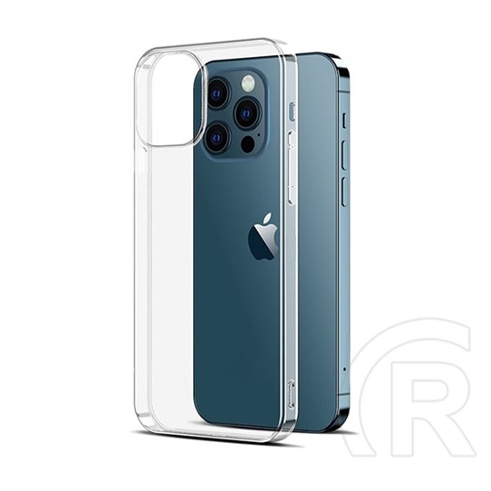 Blautel Apple iPhone 15 Pro 4-ok szilikon telefonvédő (ultravékony) átlátszó