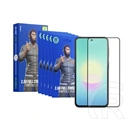 Blueo Samsung A27 5G  silk hd képernyővédő üveg 5db (2.5d, full glue, full cover, tokbarát, 0.33mm, 9h) fekete