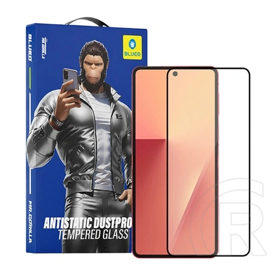 Blueo Samsung Z Flip8  hd képernyővédő üveg (2.5d, full cover, antisztatikus bevonat, 9h) fekete