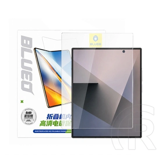 Blueo Samsung Z Fold8 Ultra  hd képernyővédő fólia (oleofób felület, karcálló, belső kijelző + segédkeret) átlátszó