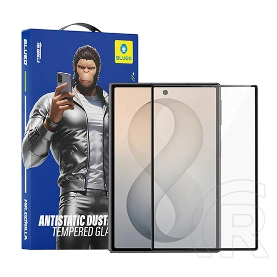 Blueo Samsung Z Fold8 hd képernyővédő üveg (2.5d, full cover, antisztatikus bevonat, 9h) fekete