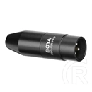 Boya 35c-xlr pro audió adapter (3.5mm jack - xlr adapter tápátalakítóval) fekete