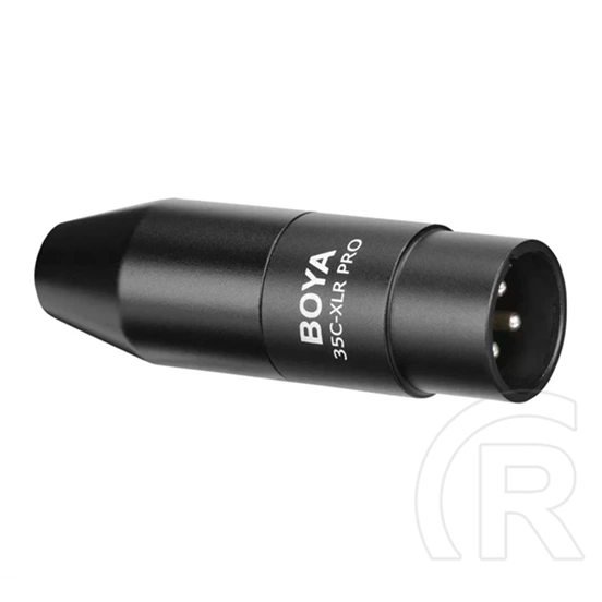 Boya 35c-xlr pro audió adapter (3.5mm jack - xlr adapter tápátalakítóval) fekete
