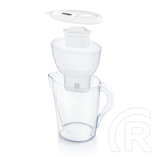 Brita Marella XL vízszűrő kancsó 3,5L (fehér) - kezdő csomag, 3 db Maxtra+ szürővel