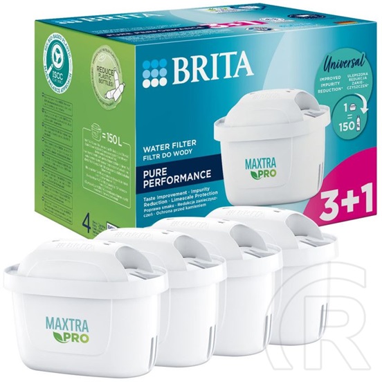 Brita Maxtra Pro Pure Performance vízszűrő patron (3+1 db)