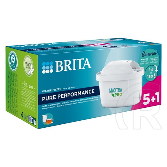 Brita Maxtra Pro Pure Performance vízszűrő patron (5+1 db)