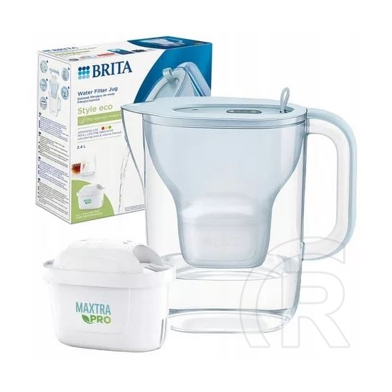 Brita Style Eco vízszűrő kancsó (kék, 2,4 L) +1 db PP Maxtra Pro szűrő patron