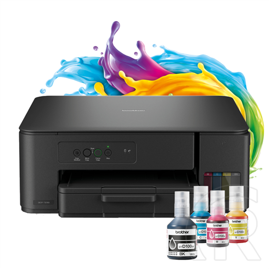 Brother DCP-T230W tintasugaras multifunkciós nyomtató (színes, 16 lap/perc, 6000x1200 dpi, USB 2.0, manuál duplex, 150 l