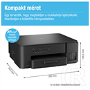 Brother DCP-T430W (tintasugaras multifunkciós nyomtató, A4, színes, 16 lap/perc, Wi-Fi, USB, 6000x1200 dpi, manuális dup