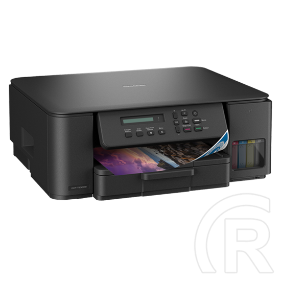 Brother DCP-T530W nyomtató (multifunkciós, színes, tintasugaras, duplex, A4, WiFi/USB, 16 lap/perc, 128MB)
