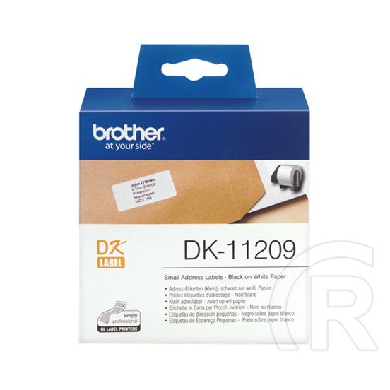 Brother DK etikett, 29mm x 62mm, (800 db/doboz)