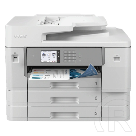 Brother MFC-J6957DW tintasugaras multifunkciós nyomtató (A3, színes, 30 lap/perc, Wi-Fi/LAN/USB, kétoldalas ADF, 512MB m