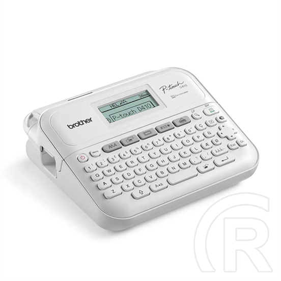 Brother PT-D410Y (asztali címkenyomtató, TZe 3,5-18 mm, hőtranszfer, LCD, USB, 0,76 kg)