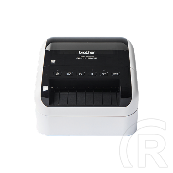 Brother QL1110NWBC címkenyomtató (asztali, termál, 110 mm/s, USB/Bluetooth/LAN/Wi-Fi, 300 dpi, fekete/fehér)