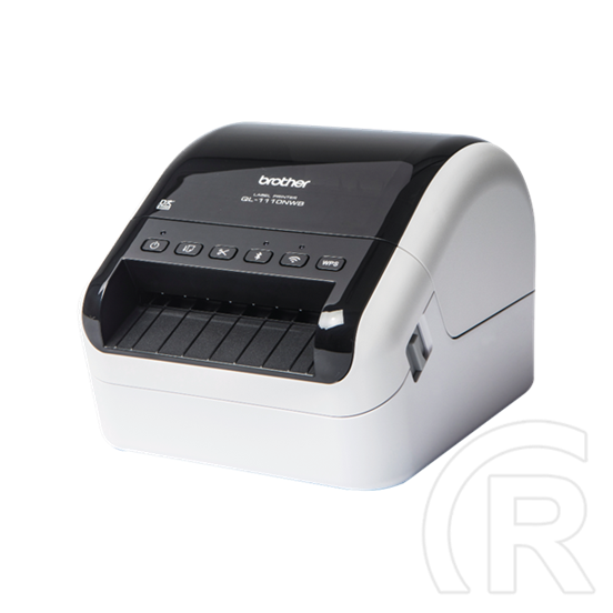 Brother QL1110NWBC címkenyomtató (asztali, termál, 110 mm/s, USB/Bluetooth/LAN/Wi-Fi, 300 dpi, fekete/fehér)