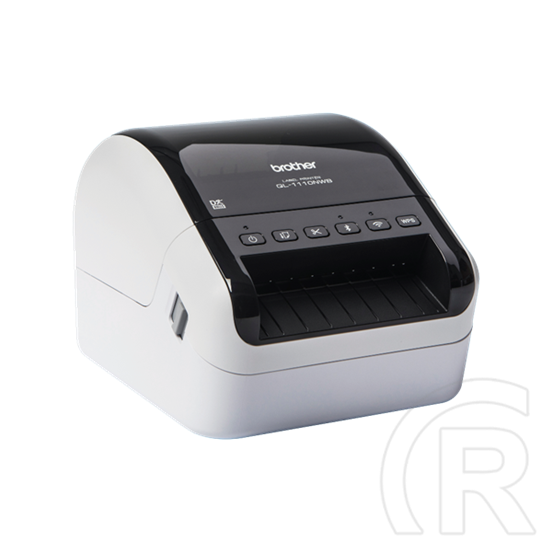 Brother QL1110NWBC címkenyomtató (asztali, termál, 110 mm/s, USB/Bluetooth/LAN/Wi-Fi, 300 dpi, fekete/fehér)