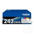 Brother TN243CMYK tonercsomag (ciánkék, magenta, sárga, fekete)