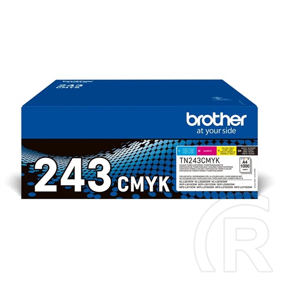 Brother TN243CMYK tonercsomag (ciánkék, magenta, sárga, fekete)