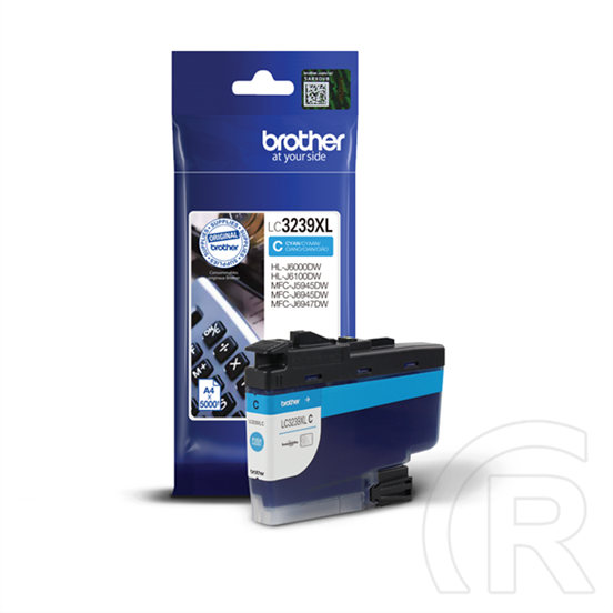Brother patron LC3239XLC (cián, 5.000 oldal)