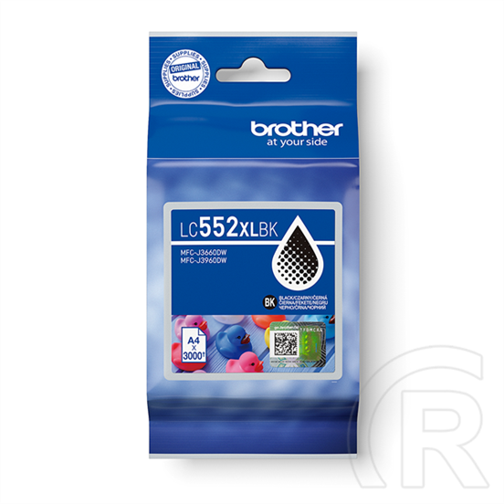 Brother patron LC552XLBK (fekete, 3000 oldal)