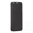 CASE-MATE Samsung Galaxy S5 (SM-G900) műanyag telefonvédő (oldalra nyíló, bőr hatású flip) slim folio - fekete