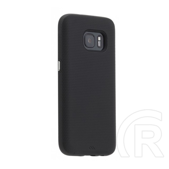 CASE-MATE Samsung Galaxy S7 EDGE (SM-G935) tough műanyag telefonvédő (szilikon belső, közepesen ütésálló) fekete