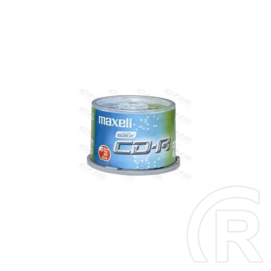 CD ROM Maxell CD-R80 (52x, 50 db, hengerben)