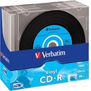 CD ROM Verbatim CD-R80 Bakelit mintás slim x10