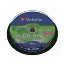 CD ROM Verbatim CD-RW80 8-12x Cakebox x10