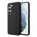 CG Mobile AMG Signature műanyag telefonvédő (karbon minta, dombornyomott, prémium minőség, fekete)