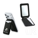 CG Mobile Apple iPhone 12  karl lagerfeld mirror kártyatartó (kitámasztó, tükör, magsafe) fekete