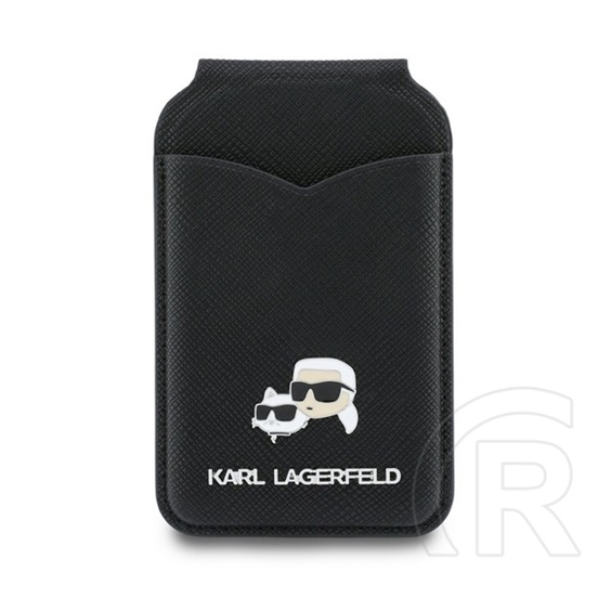 CG Mobile Apple iPhone 12  karl lagerfeld mirror kártyatartó (kitámasztó, tükör, magsafe) fekete