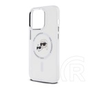 CG Mobile Apple iPhone 15 Pro karl lagerfeld iml k&ch heads metal frame védő(ütésálló, kameravédő, magsafe) átlátszó