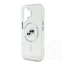 CG Mobile Apple iPhone 16 Karl Lagerfeld iml k&ch heads metal frame magsafe  (ütésálló, kameravédő, magsafe) átlátszó