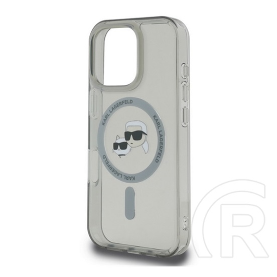 CG Mobile Apple iPhone 16 Pro Karl Lagerfeld iml k&ch heads metal frame magsafe  (ütésálló, kameravédő, magsafe) fekete