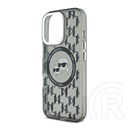 CG Mobile Apple iPhone 16 Pro Karl Lagerfeld iml monogram k&ch heads magsafe  (ütésálló, kameravédő, magsafe) fekete