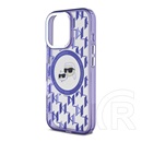 CG Mobile Apple iPhone 16 Pro Max Karl Lagerfeld iml monogram k&ch heads magsafe  (ütésálló, kameravédő, magsafe) lila