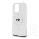 CG Mobile Apple iPhone 16 Pro Max Karl Lagerfeld karl head metal frame magsafe (ütésálló, kameravédő, magsafe) átlátszó