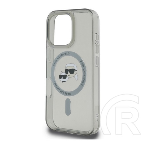 CG Mobile Apple iPhone 16 Pro Max Karl Lagerfeld k&ch heads metal frame magsafe (ütésálló, kameravédő, magsafe) fekete
