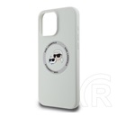 CG Mobile Apple iPhone 16 Pro liquid silicone k&ch heads magsafe szilikon telefonvédő (ütésállóság, magsafe) bézs