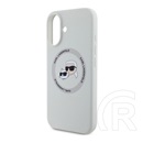 CG Mobile Apple iPhone 16 liquid silicone k&ch heads magsafe szilikon telefonvédő (ütésállóság, magsafe) bézs