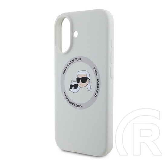 CG Mobile Apple iPhone 16 liquid silicone k&ch heads magsafe szilikon telefonvédő (ütésállóság, magsafe) bézs