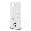 CG Mobile Apple iPhone 16e Karl Lagerfeld iml karl and choupette magsafe szilikon védő (ütésállóság, magsafe) átlátszó